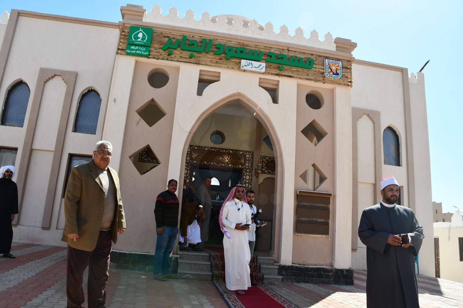 فودة يفتتح مسجد مسعود الجابر في حي النصر بطور سيناء