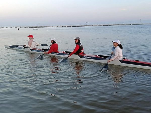 انطلاق بطولة الجمهورية للـ "الكانوي والكياك" بنادي المعدية الرياضى في البحيرة