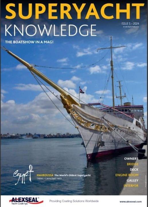 مجلة SuperYachtknowledge البريطانية تبرز مقومات سياحة اليخوت في مصر