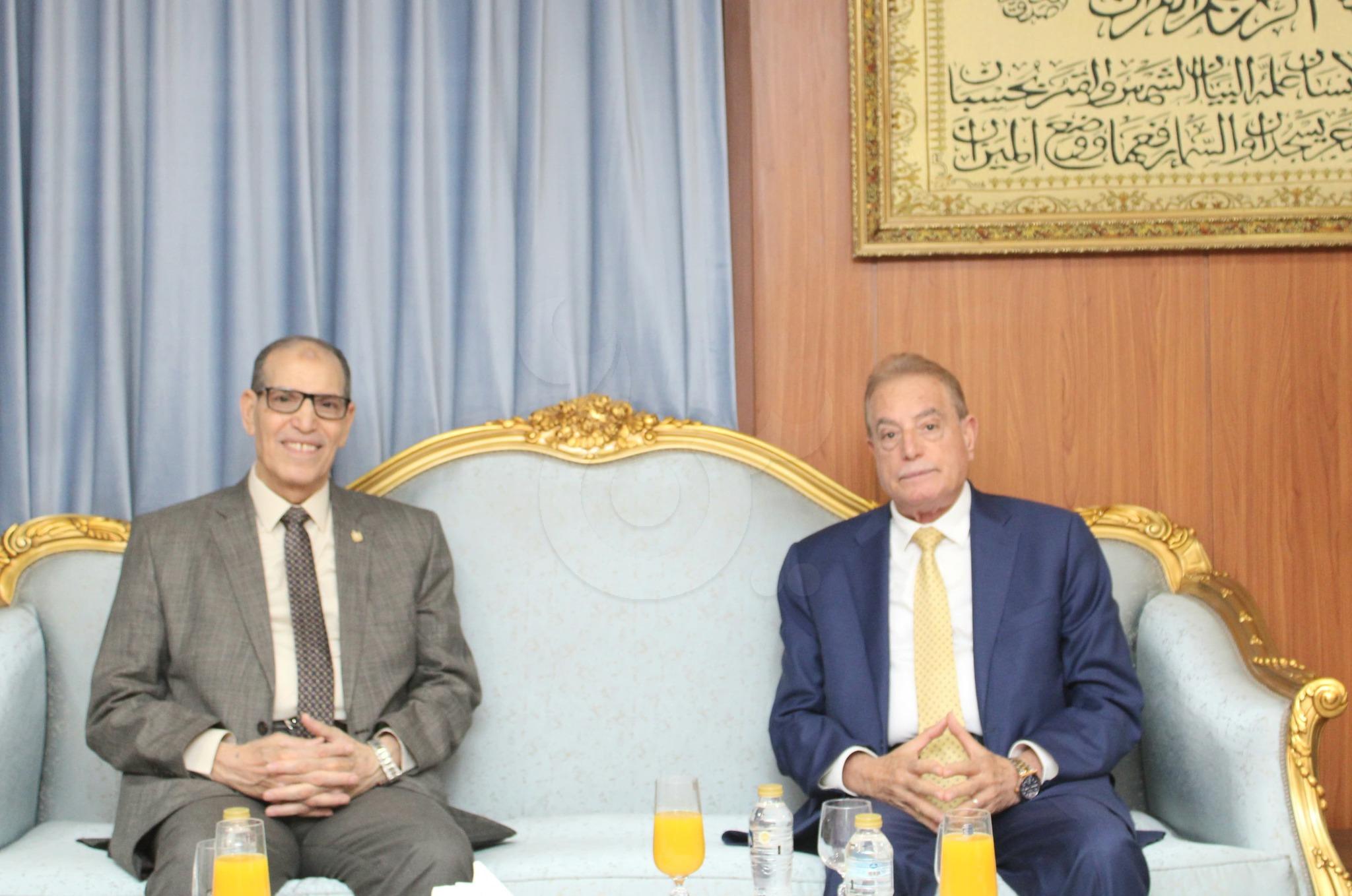 رئيس هيئة النيابة الإدارية يستقبل محافظ جنوب سيناء لتعزيز التعاون المشترك