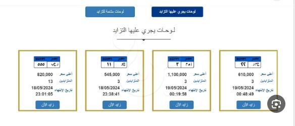 مليون و100 ألف جنيه مقابل لوحة معدنية مميزة للسيارات.. الترف في زمن الأزمات