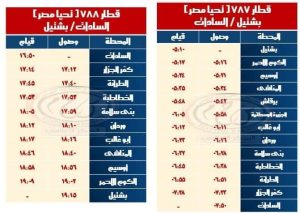 سكك حديد مصر تطلق قطارات جديدة فائقة السرعة على خطي بئر العبد والمناشي