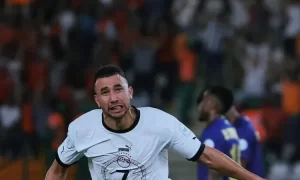 تريزيجيه يسجل هدف التعادل لصالح منتخب مصر أمام بوتسوانا