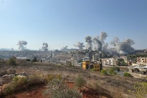 الجيش الإسرائيلي ينفذ عملية نسف ثانية كبيرة في بلدة ميس الجبل جنوبى لبنان