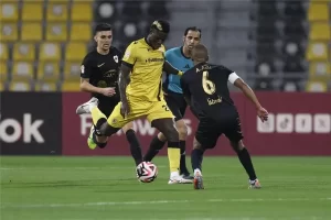 فوز الريان على نادي قطر بهدفين مقابل هدف ضمن منافسات بطولة الدوري القطري