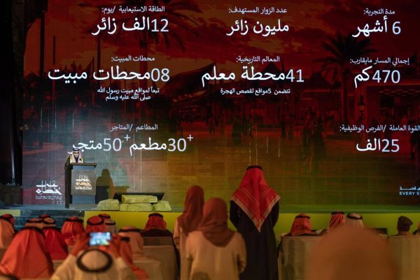 السعودية تدشن مشروع درب الهجرة النبوية 