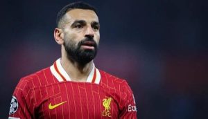 محمد صلاح لاعب ليفربول الإنجليزي يحتل المركز الثامن في قائمة هدافي القرن