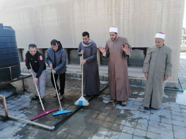 مدير أوقاف شمال سيناء يؤكد على تطبيق معايير السلامة والصحة المهنية في المساجد