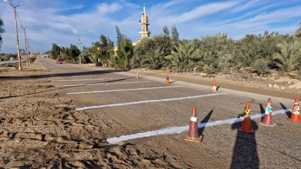 محافظة شمال سيناء: مطبات صناعية جديدة على الطريق الساحلي بين بلوظة وبئر العبد للحد من الحوادث - 5 - سيناء الإخبارية