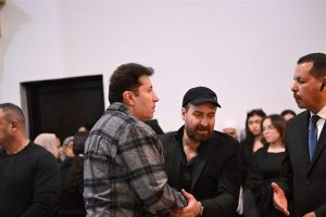 نجوم الفن يواسون نضال الشافعي في عزاء زوجته بالشيخ زايد - 31 - سيناء الإخبارية
