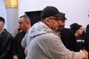 نجوم الفن يواسون نضال الشافعي في عزاء زوجته بالشيخ زايد - 7 - سيناء الإخبارية