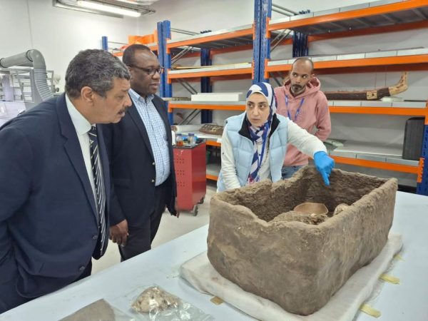 وفد من الوكالة الدولية للطاقة الذرية في زيارة رسمية للمتحف القومي للحضارة المصرية - 9 - سيناء الإخبارية