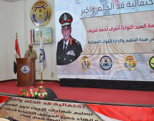 جامعة العريش تحتضن احتفالية وطنية لتسليم شهادات الإعفاء من التجنيد لذوي الهمم وأبناء شمال سيناء في ذكرى تحرير سيناء - 15 - سيناء الإخبارية