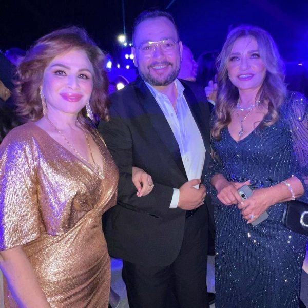 نجوم الفن يشاركون فرحة ليلى زاهر وهشام جمال - 3 - سيناء الإخبارية