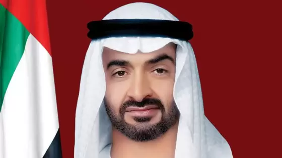 الشيخ محمد بن زايد رئيس دولة الإمارات العربية