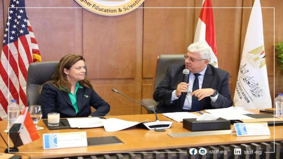 تعزيز التعاون العلمي بين مصر والولايات المتحدة