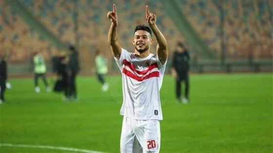 لاعب الزمالك نبيل عماد دونجا