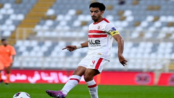 لاعب بالزمالك عمر جابر